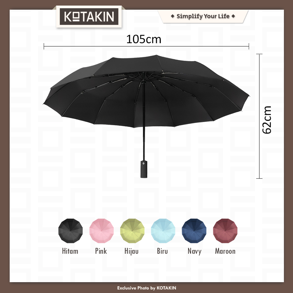 Payung Lipat Otomatis Besar